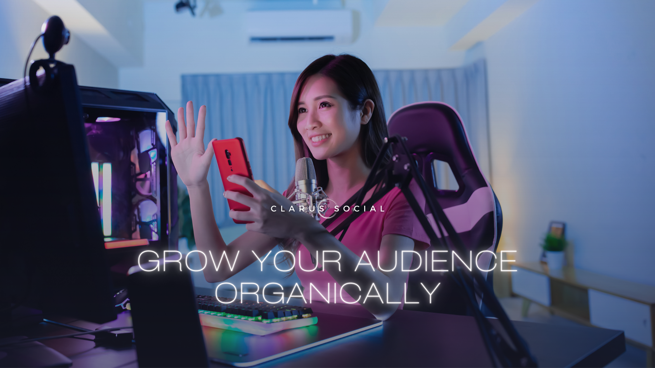 How to Organically Grow Your Audience through Live-Streaming