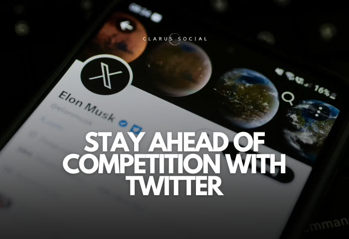 How to use Twitter to stay ahead of competition?